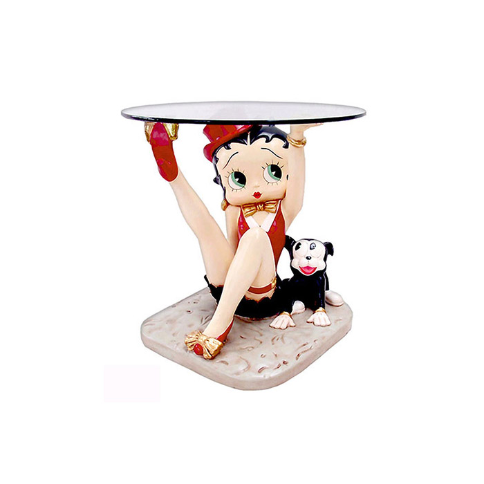 Betty Boop Table - Click Image to Close